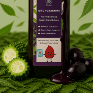 Exoria Madhunashini Herbal Juice – Ayurvedic Juice for Blood Sugar Control | Supports Healthy Glucose Levels, Pancreas Function & Energy – 500 ml